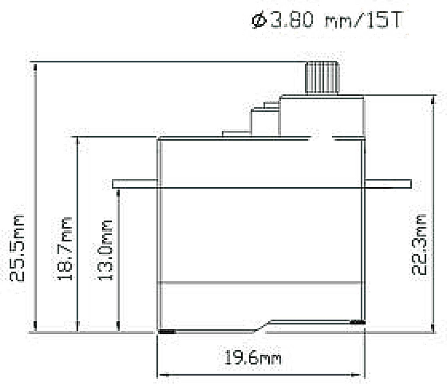 Robbe Modellsport FS 135 X HV Digital Servo mit Softstart
