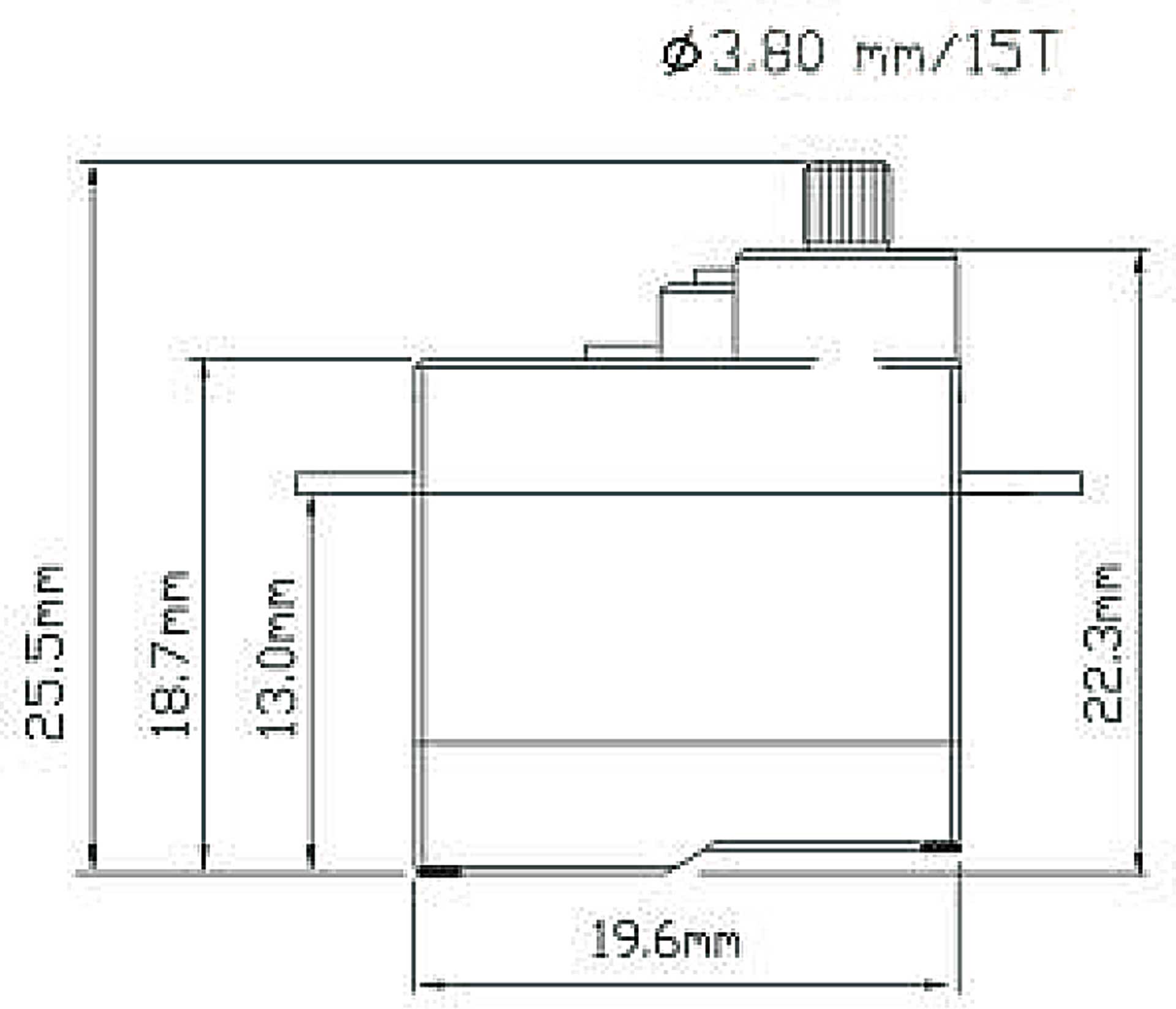 Robbe Modellsport FS 135 X HV Digital Servo mit Softstart