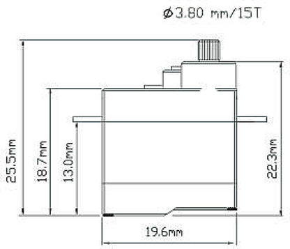 Robbe Modellsport FS 135 X HV Digital Servo mit Softstart