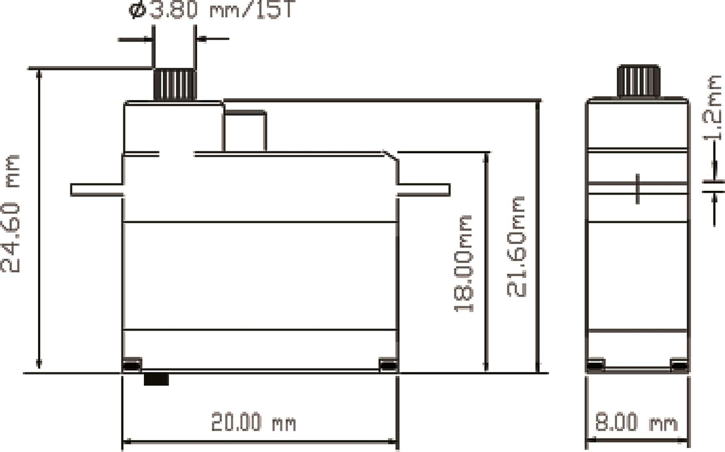 Robbe Modellsport FS 138 X HV Digital Servo mit Softstart
