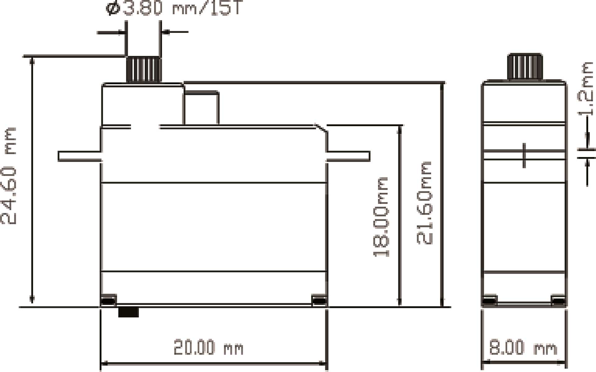 Robbe Modellsport FS 138 X HV Digital Servo mit Softstart