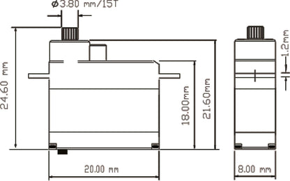Robbe Modellsport FS 138 X HV Digital Servo mit Softstart