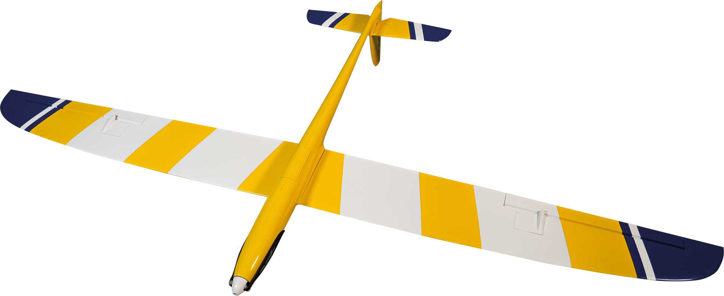 Robbe Modellsport K-Rat II Pro Voll-GFK ARF 2,0m Kompakt-Allrounder mit 2-Klappenflügel