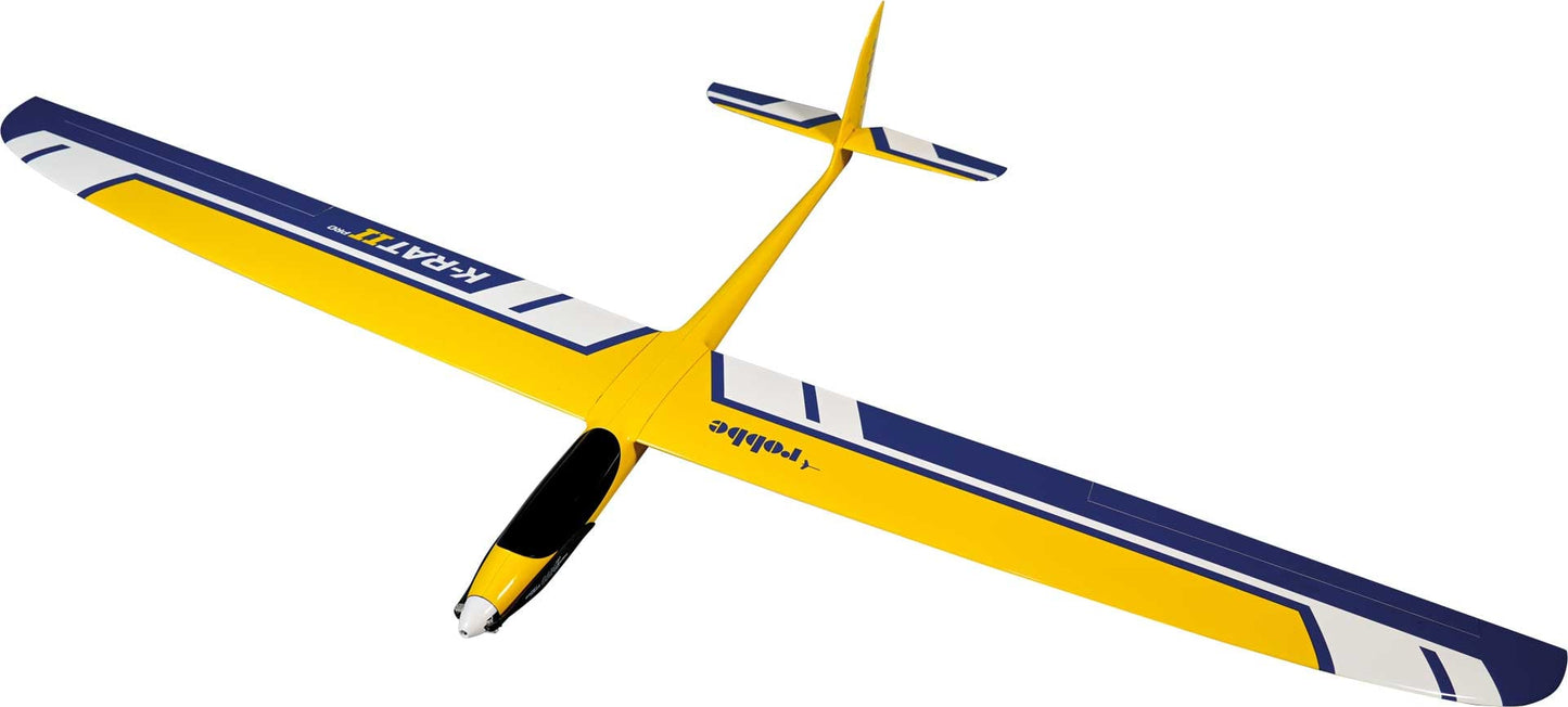 Robbe Modellsport K-Rat II Pro Voll-GFK PNP Kompakt-Allrounder mit 2-Klappenflügel