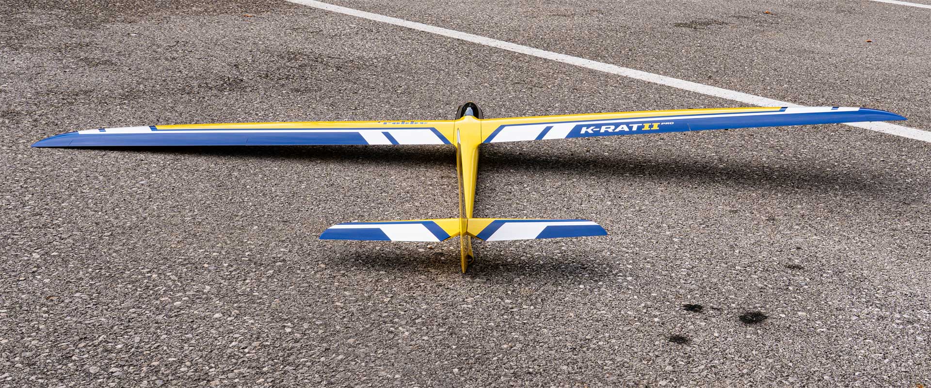 Robbe Modellsport K-Rat II Pro Voll-GFK PNP Kompakt-Allrounder mit 2-Klappenflügel