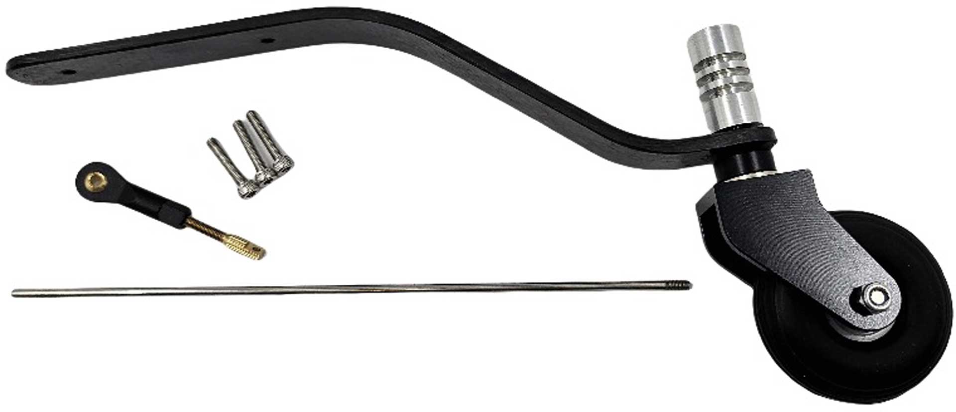 Robbe Modellsport Heckfahrwerk Carbon mit Rad Ø 45mm 100cc