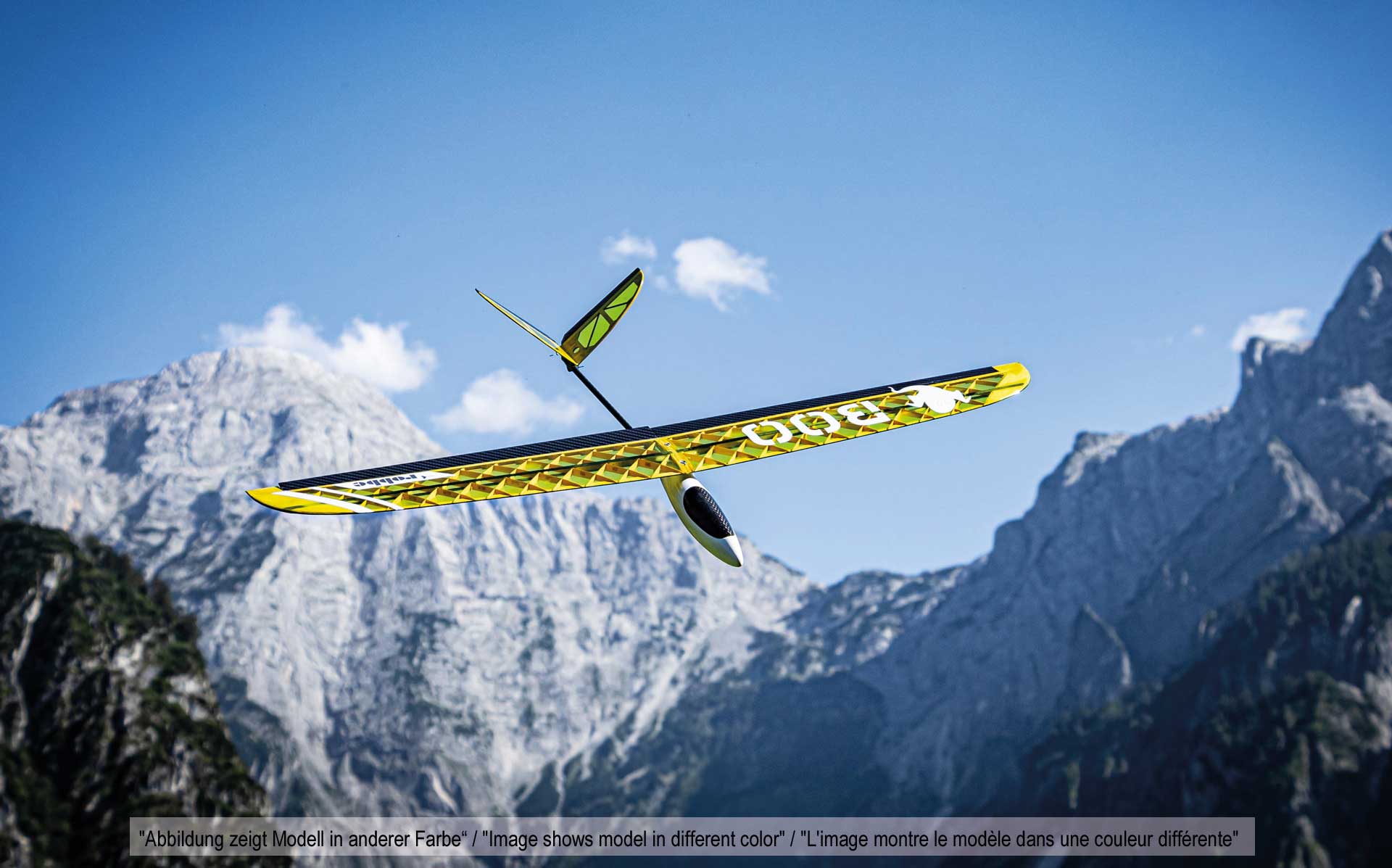 Robbe Modellsport Boo Slope Glider Violett ARF in innovativer Sperrholzbauweise