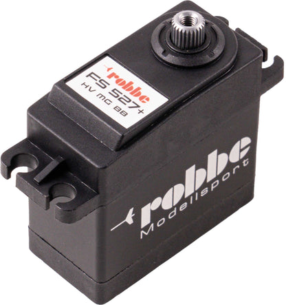 Robbe Modellsport FS 527+ BB MG HV Digital Servo mit Teil- Aluminium Gehäuse und Softstart