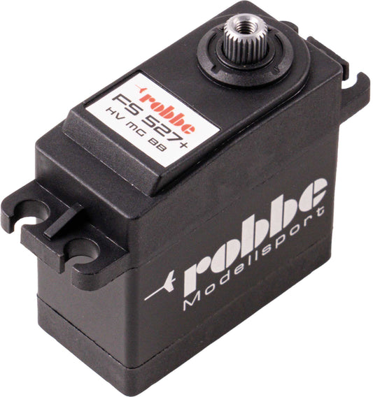 Robbe Modellsport FS 527+ BB MG HV Digital Servo mit Teil- Aluminium Gehäuse und Softstart