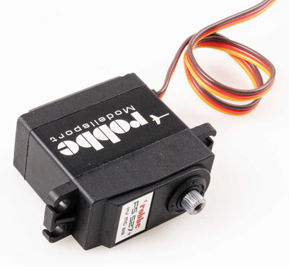 Robbe Modellsport FS 527+ BB MG HV Digital Servo mit Teil- Aluminium Gehäuse und Softstart