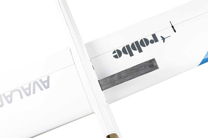 Robbe Modellsport Avalanche ARF Voll-CFK 2,8m Elektro Segler, Voll-Carbon, weiß-blau