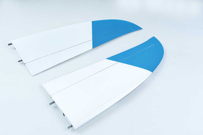 Robbe Modellsport Avalanche ARF Voll-CFK 2,8m Elektro Segler, Voll-Carbon, weiß-blau