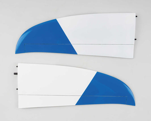 Robbe Modellsport V-Leitwerk Avalanche ARF Voll-CFK Elekrik Version, weiss/blau, Paar