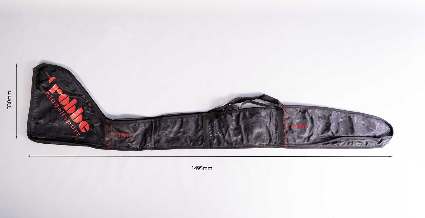 Robbe Modellsport Rumpf Schutztasche Robbe 3,0m Segler Textil mit Reißverschluß
