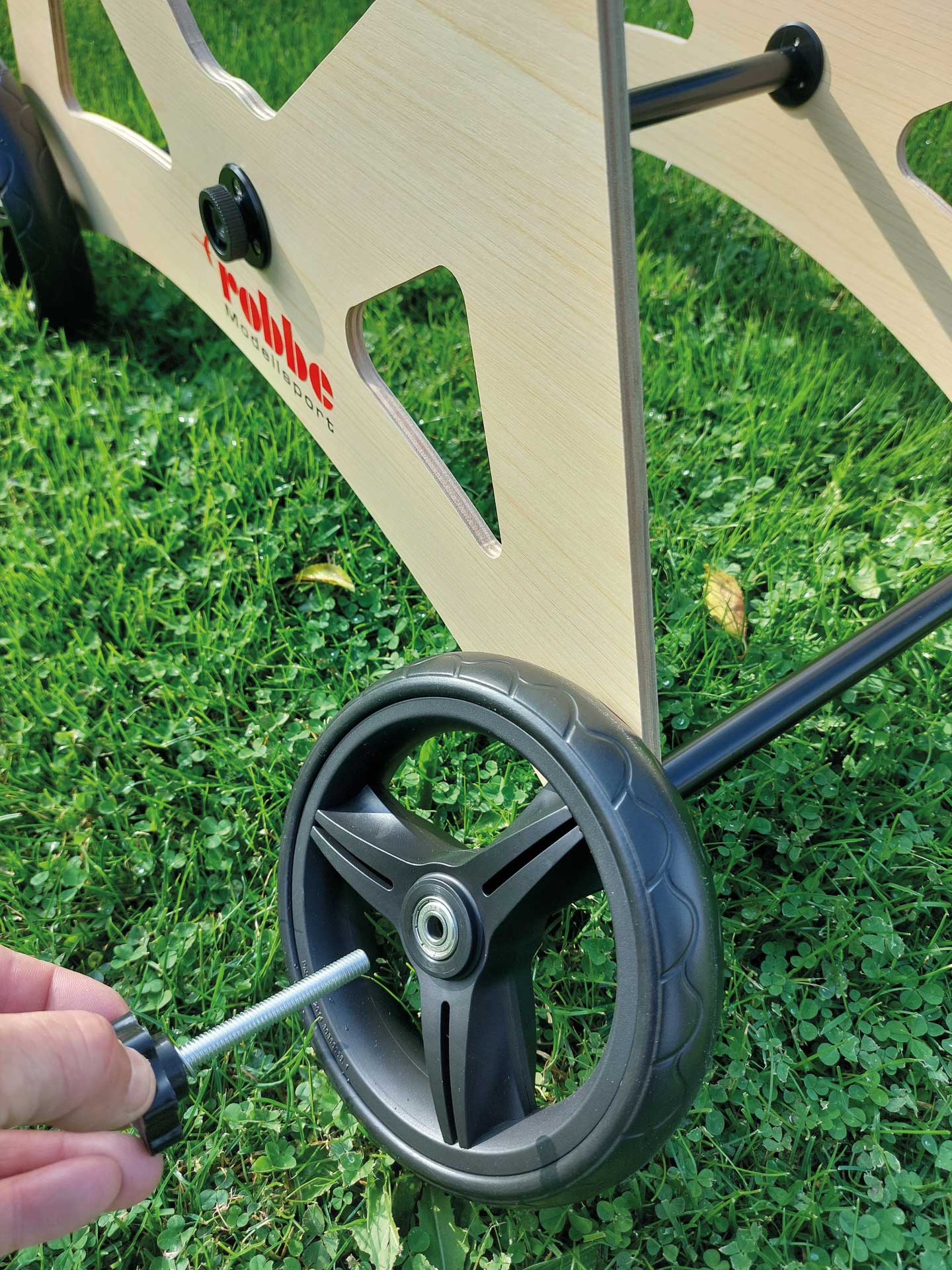 Robbe Modellsport Startwagen für Elektro-Segler Easy-Up Leicht demontierbar durch Rändelschrauben