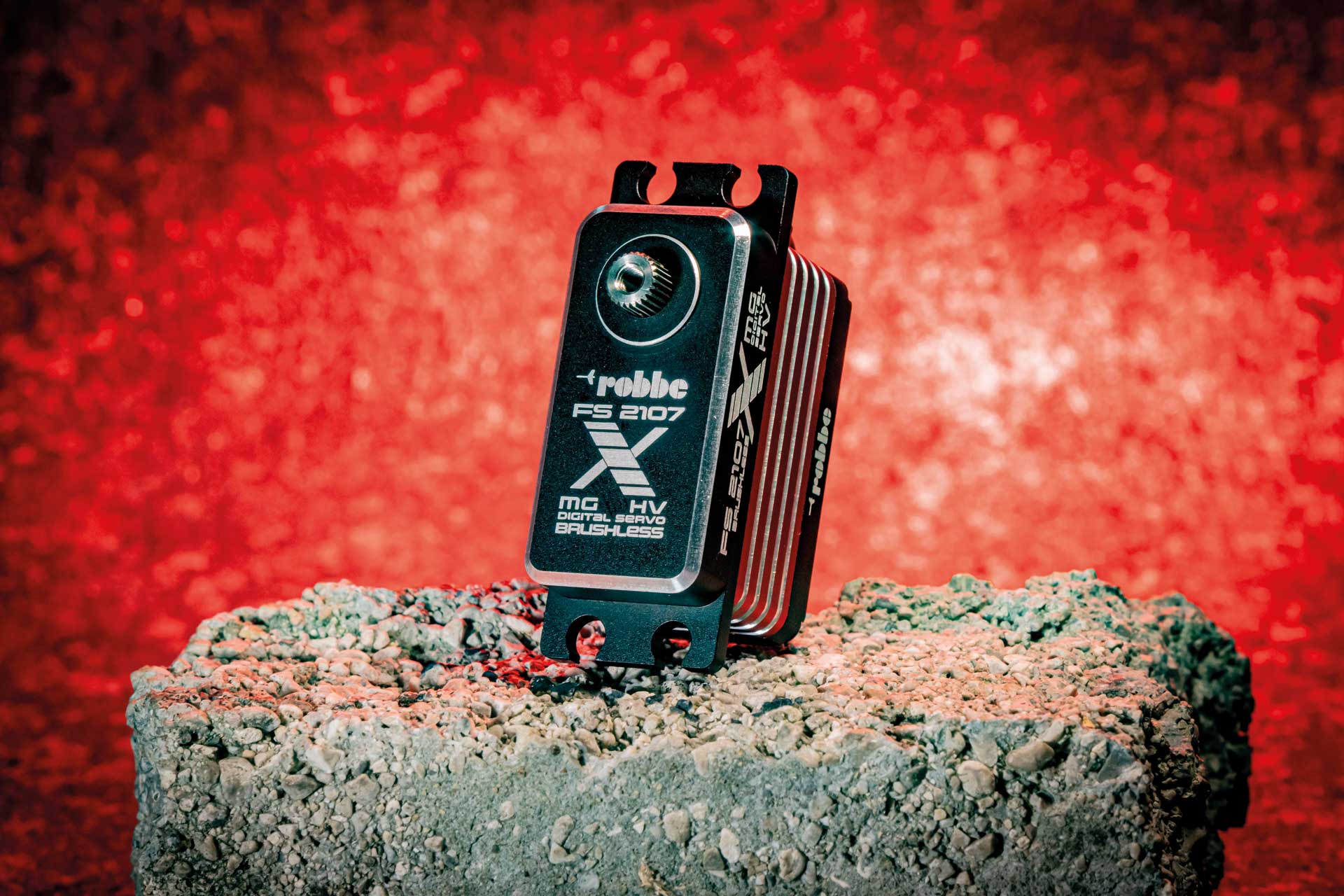 Robbe Modellsport FS 2107X HV MG Digital Brushless Servo High Torque Low Profile Servo