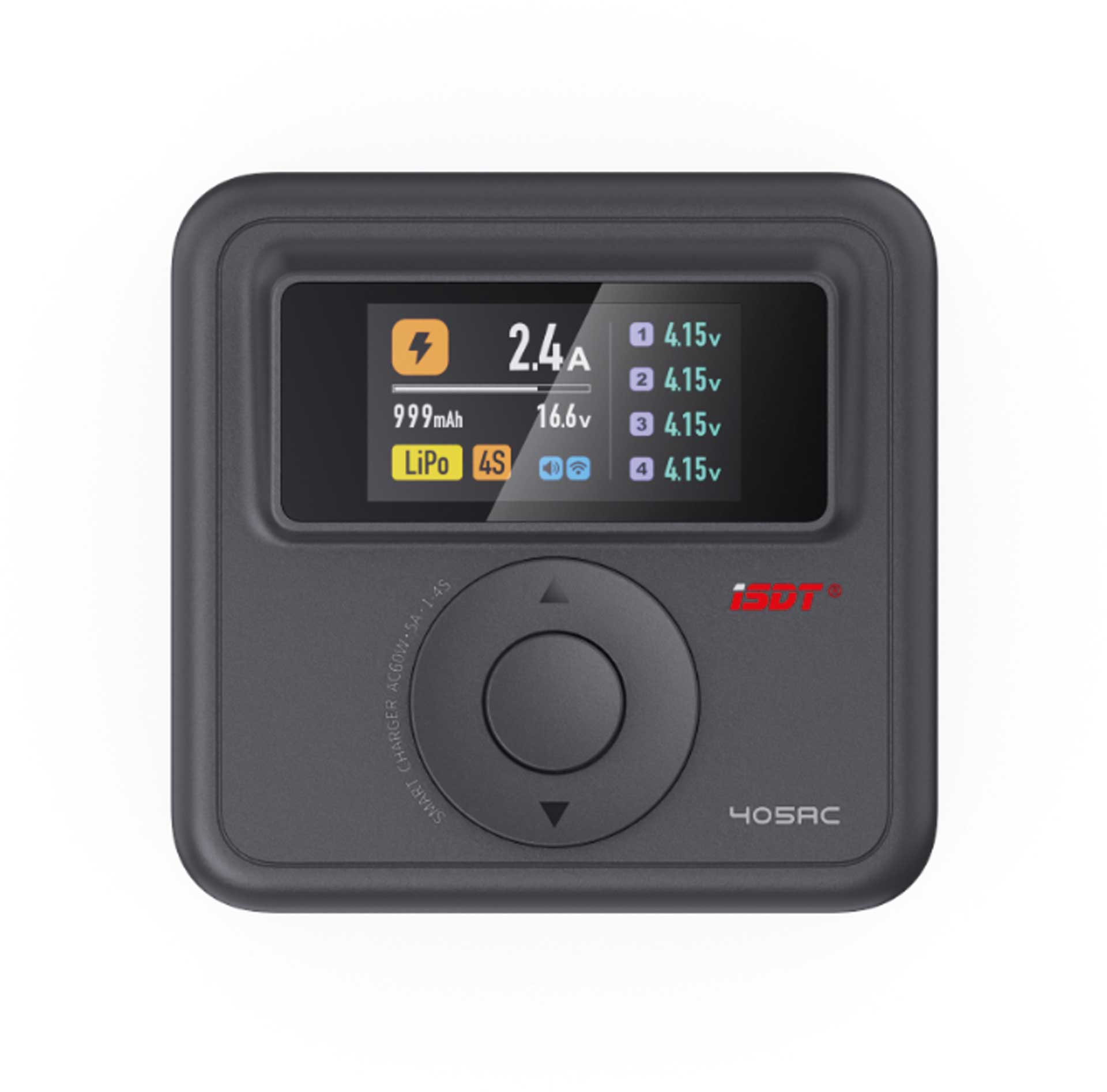 ISDT 405AC 60W 100-240V AC Smart Ladegerät 1-4S LiFe/LiPo max 5A