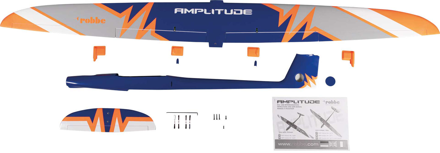 Robbe Modellsport Amplitude ARF Voll-GfK/CfK Hotliner Neon Orange/Blau
