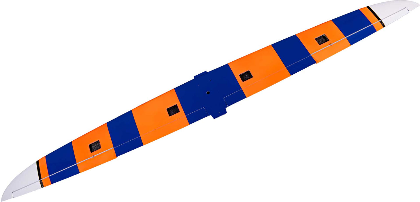 Robbe Modellsport Fläche Amplitude ARF CARBON Neon Orange/ Blau, ohne Servos