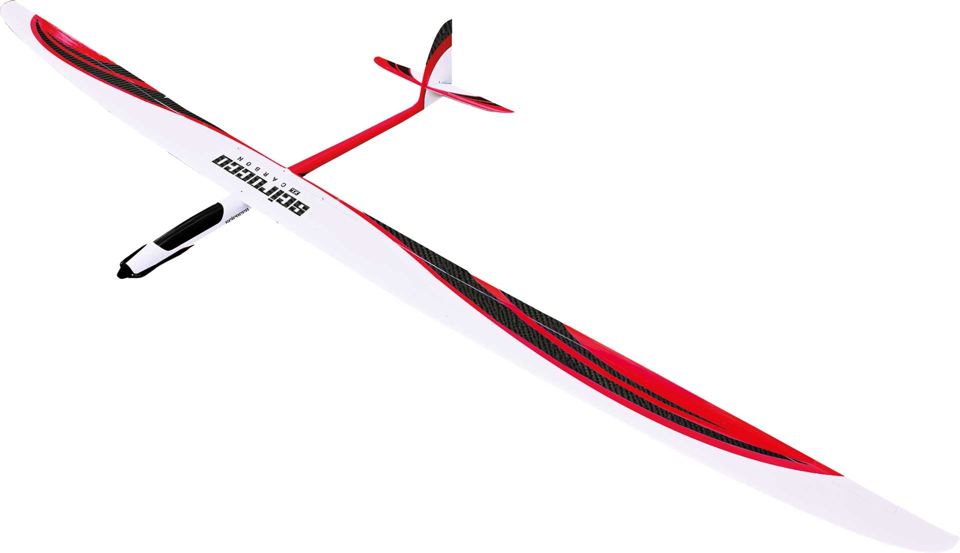 Robbe Modellsport Scirocco XL 4,5m ARF (Weiss) Voll-Carbon Hochleistungssegler mit 4-Klappenflügel