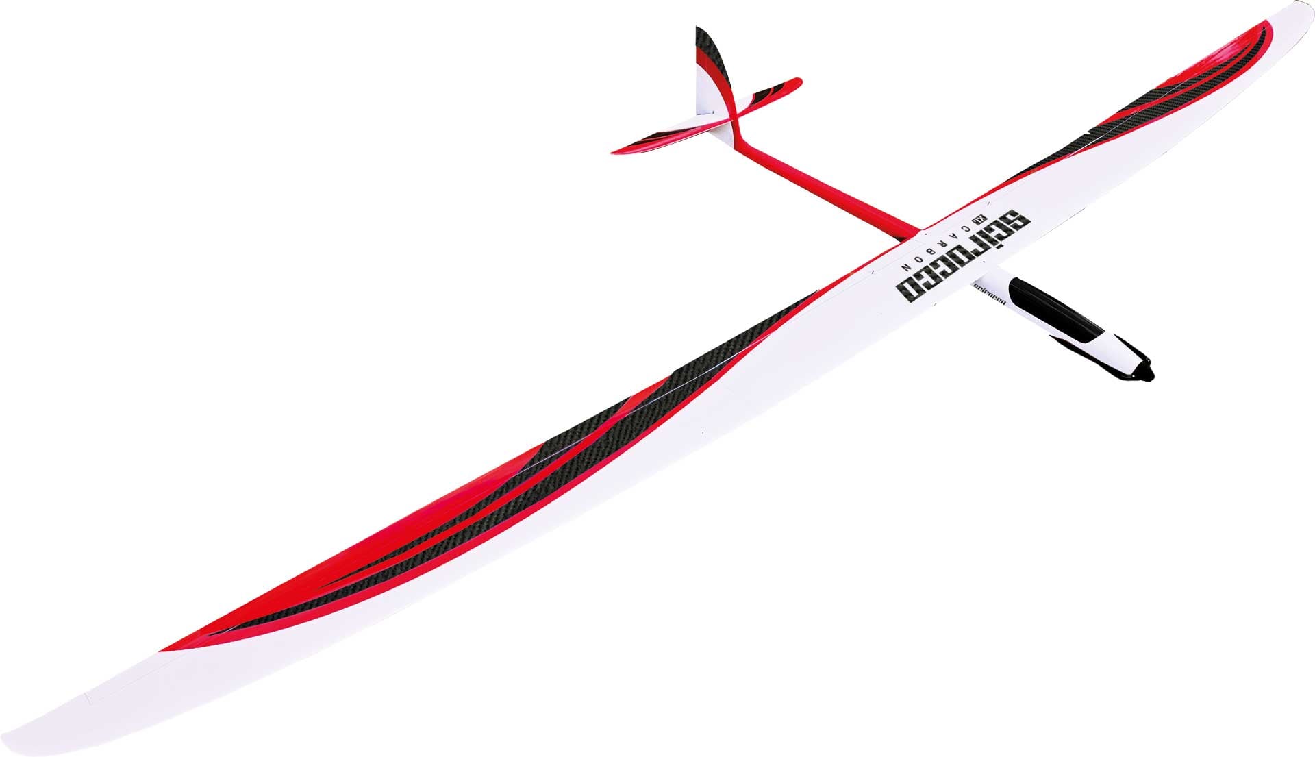 Robbe Modellsport Scirocco XL 4,5m ARF (Weiss) Voll-Carbon Hochleistungssegler mit 4-Klappenflügel
