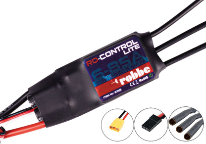 Robbe Modellsport RO-CONTROL 6-85 LITE 3-6S-85(100A) XT-90 (6) 8V 7A S-BEC, XT-90/4mm Goldkontakt