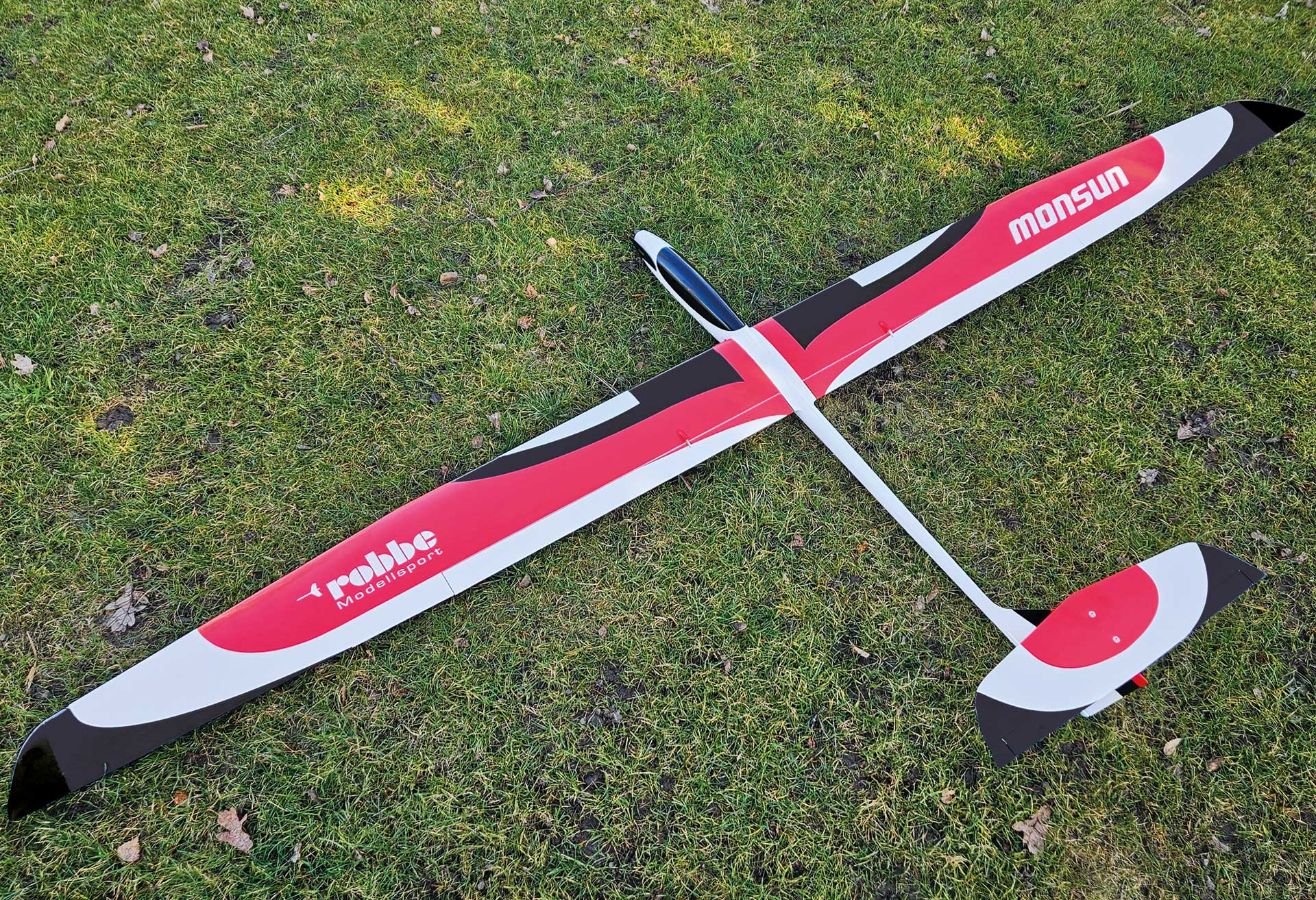 Robbe Modellsport Monsun V3 PNP+ Styro/GfK/Abachi, weiss Inkl. Motor, HV Servos und 85A Regler