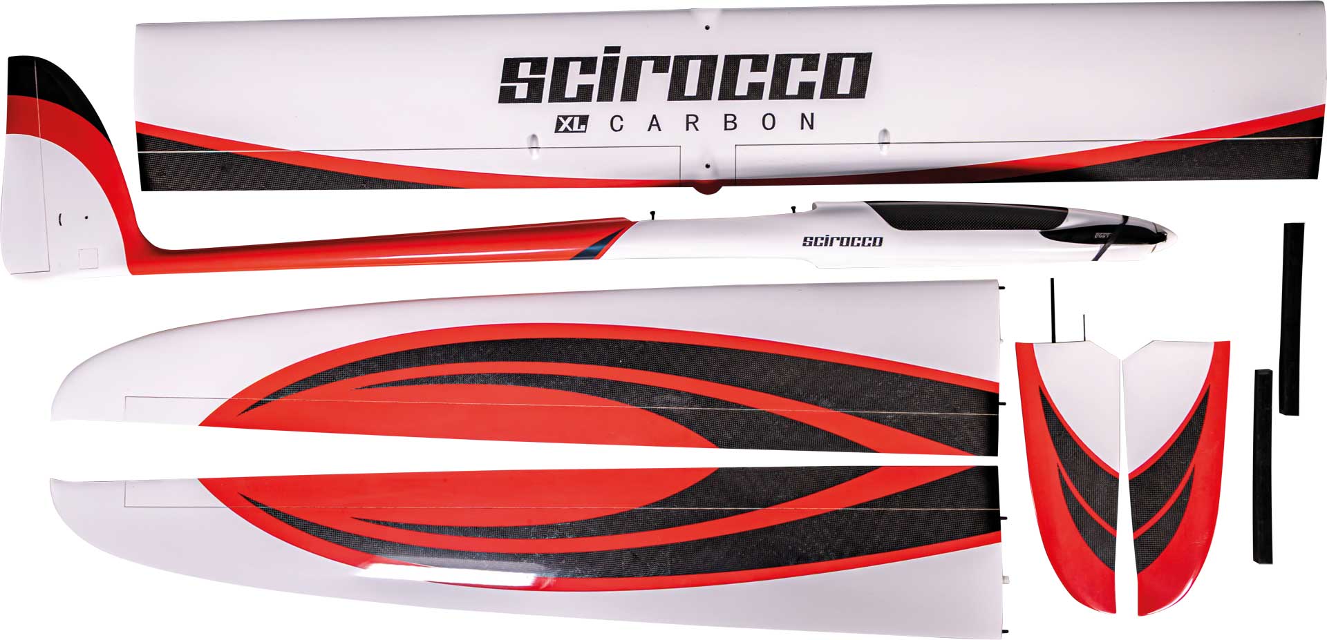 Robbe Modellsport Außenflügel Scirocco XL ARF CARBON 4,5m