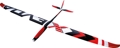 Robbe Modellsport EVOA 3.0 "X" ARF Voll-CARBON "Elektro" HOCHLEISTUNGSSEGLER MIT 4-KLAPPENFLÜGEL