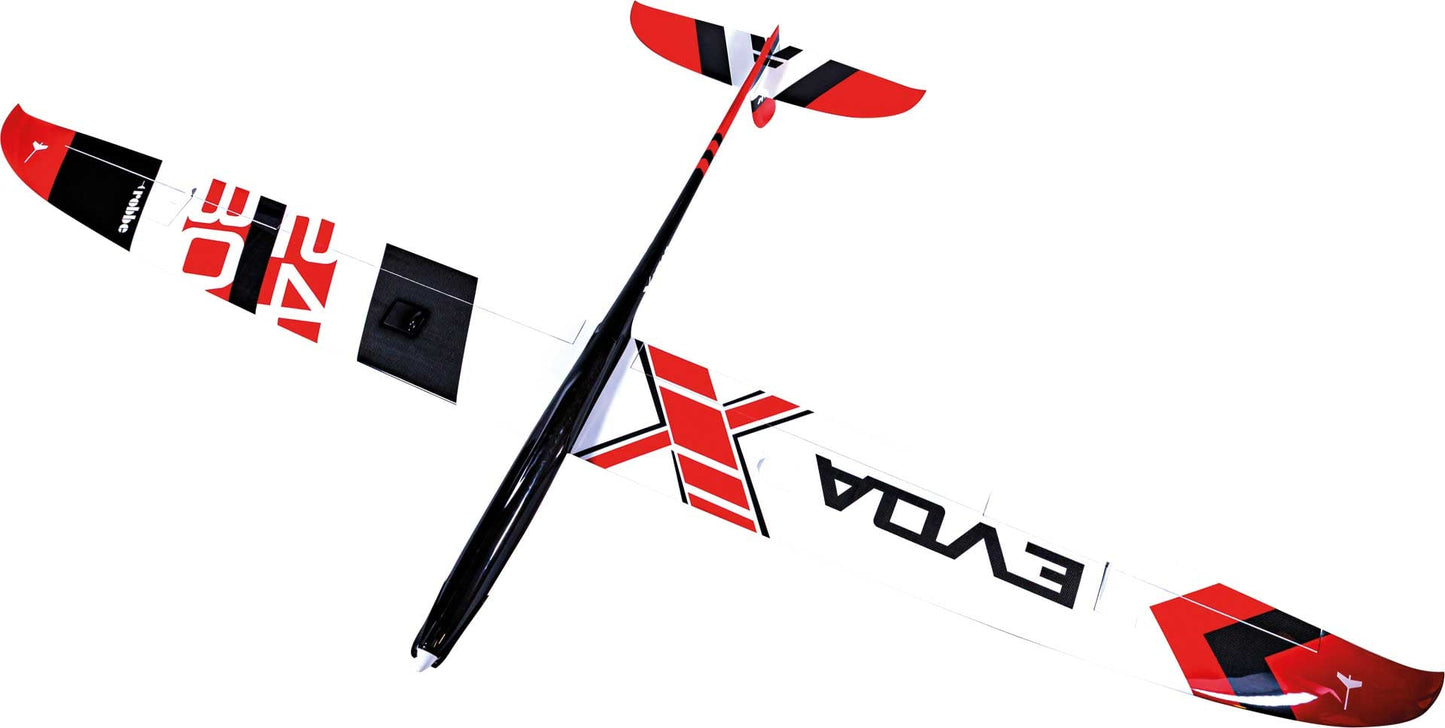 Robbe Modellsport EVOA 3.0 "X" PNP+ Voll-CARBON "Elektro" HOCHLEISTUNGSSEGLER MIT 4-KLAPPENFLÜGEL