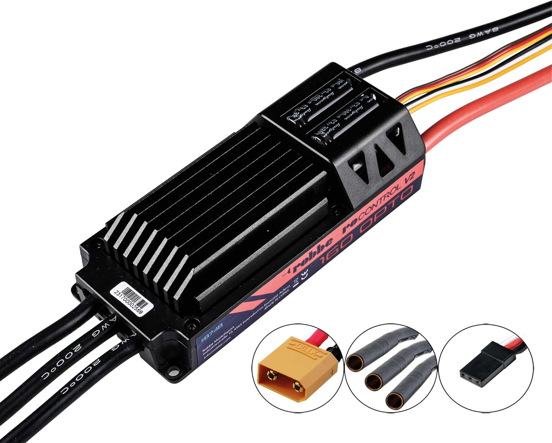 Robbe Modellsport Ro-Control 160 V2 6-14S -160(200)A OPTO kein BEC
