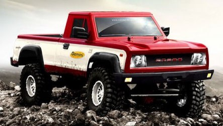 Crawling kit - PG4R 1/10 4x4 Pick up (Lexan body)