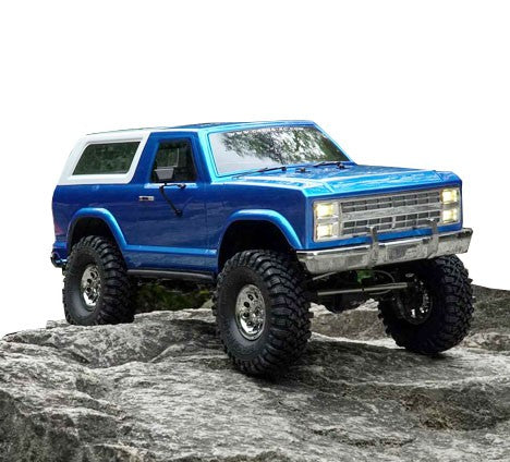 Crawling kit - AT4 EMO 1/10 RTR Kit (blue / white)