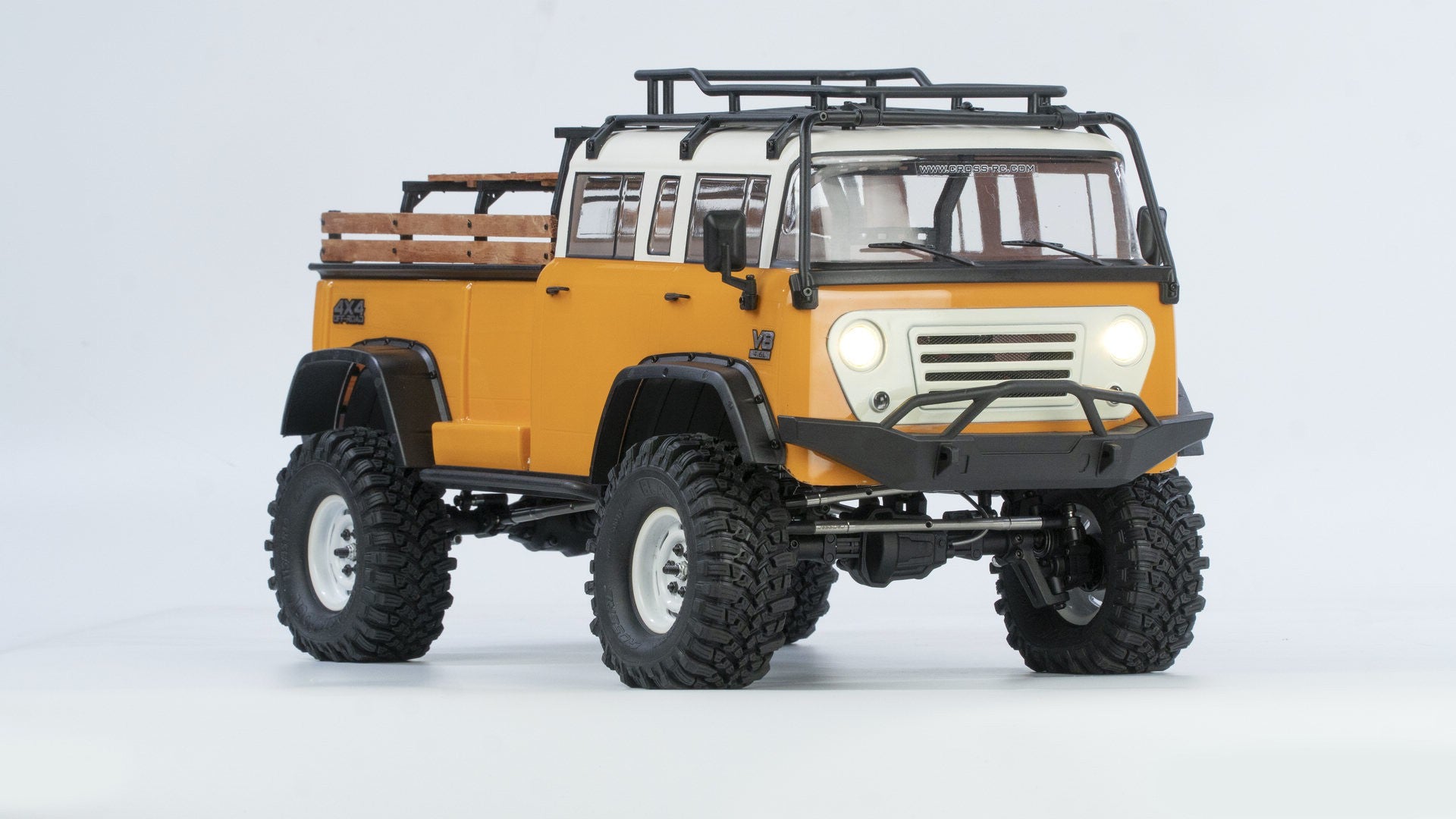 Crawling kit - JT4 EMO 1/10 RTR Kit (yellow / white)