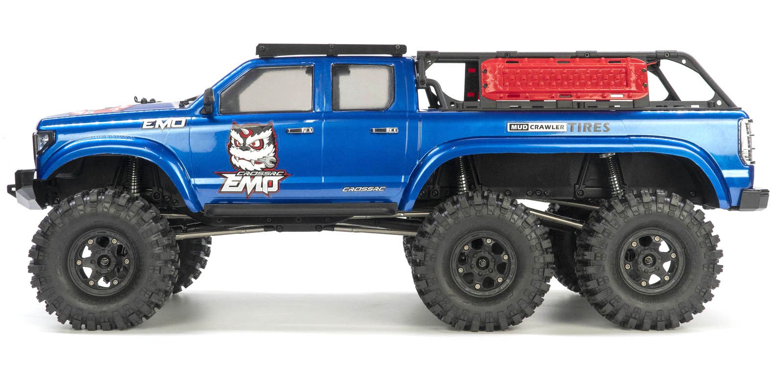 Crawling kit - AT6 EMO 6x6 1/10 RTR Kit (blue)