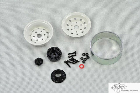 1.9' hub white ,2unit/kit