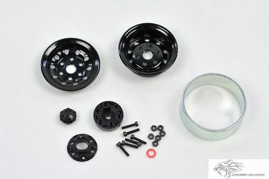 1.9' hub black ,2unit/kit