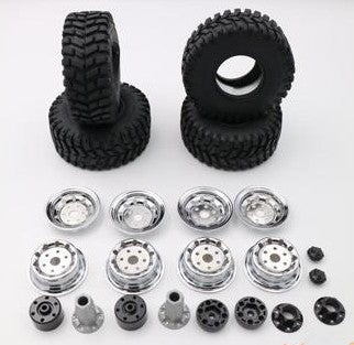 PG4L double rear tires (plated tires)