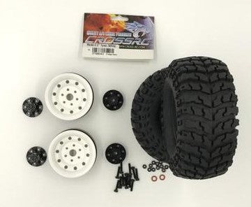 2.2 tyre set /white