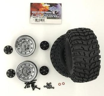 2.2 tyre set /Chrome