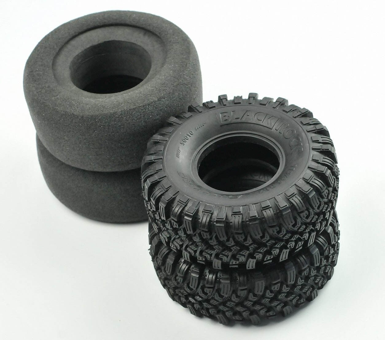 BlackRock 115/45/1.9 Tire with Double Duct Inner Tube Kit for SG/SR