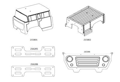 JT4 Vehicle Shell Kit