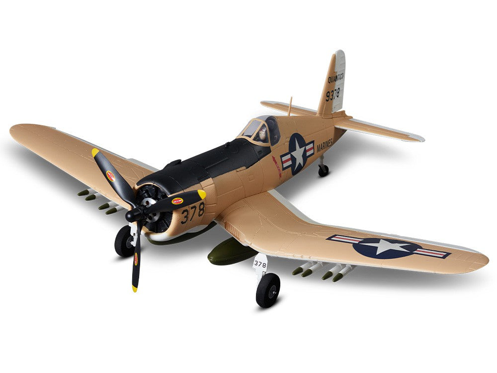 750mm F4U Corsair Warbird PNP kit - Yellow