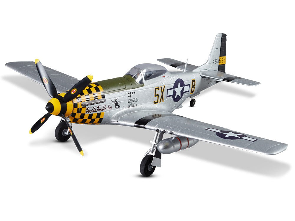 750mm P-51D Mustang Warbird PNP kit - yellow