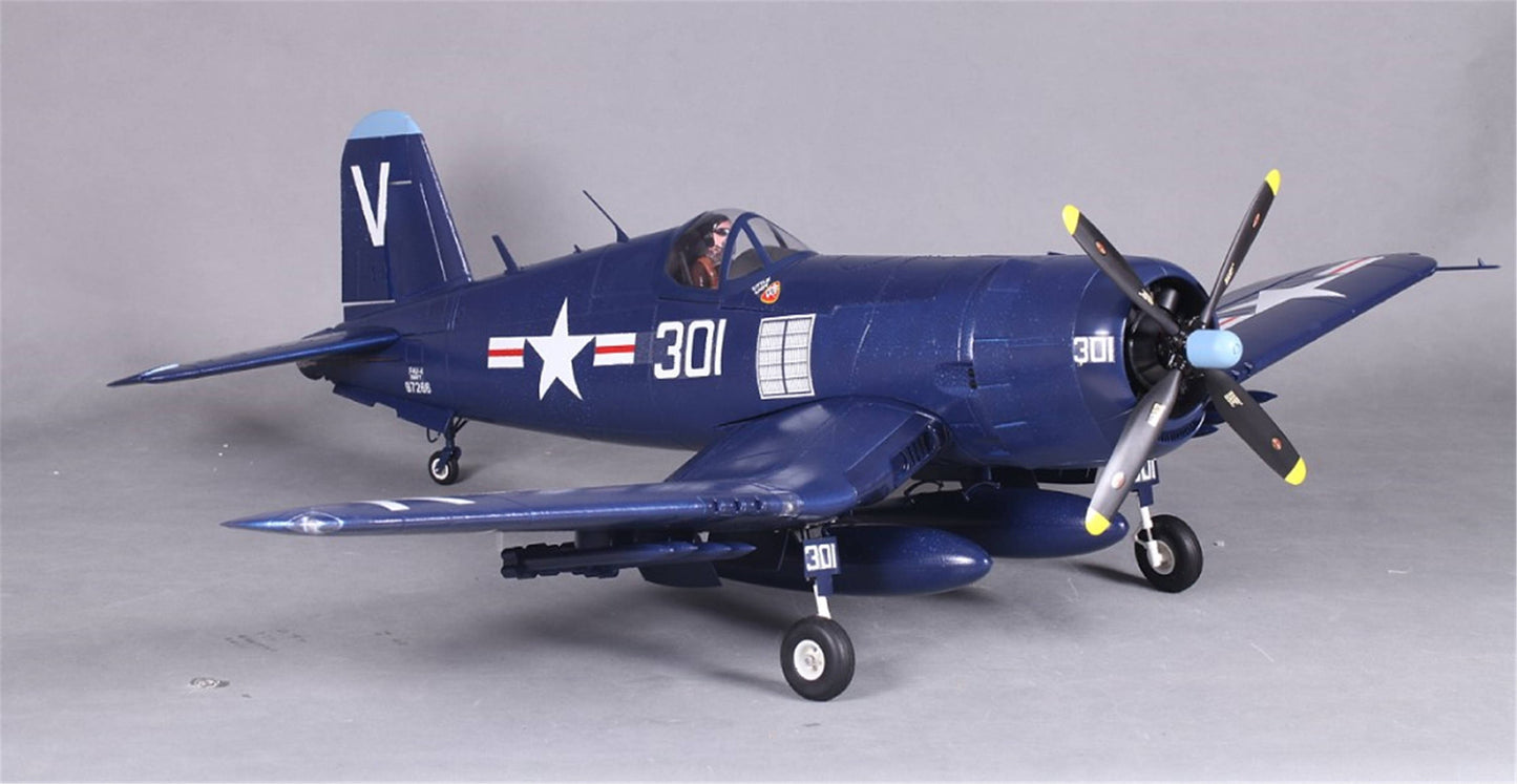 1/7 Plane 1400mm F4U-4 Blue (V3) PNP kit