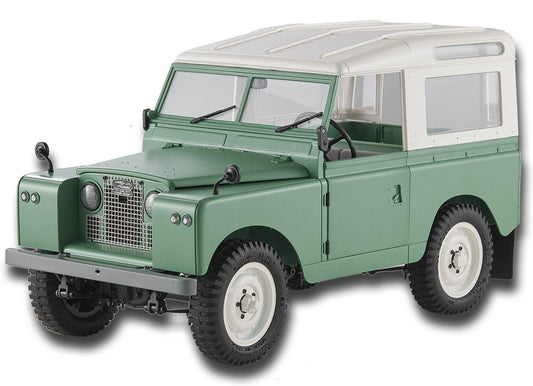 1/12 Land Rover Series II scaler RTR car kit - Green