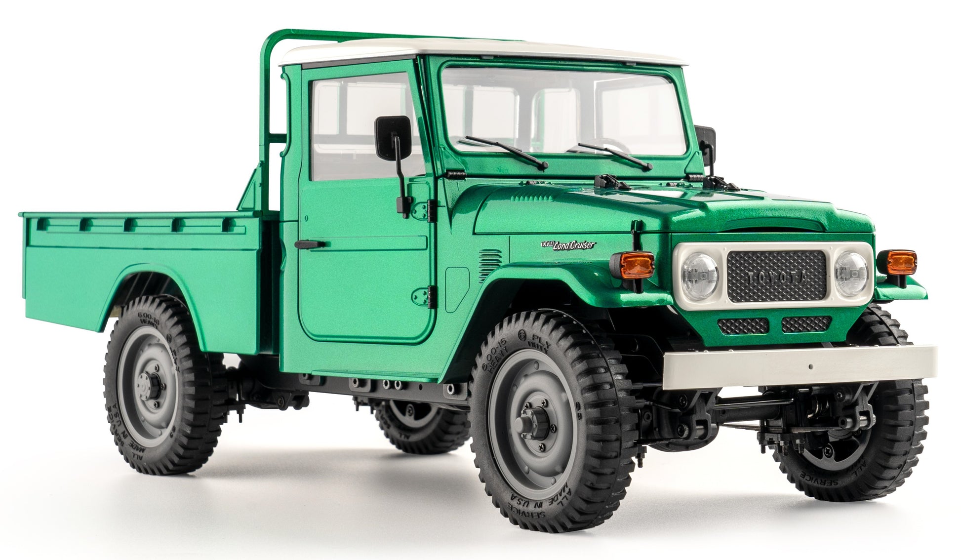 1/12 TOYOTA FJ45 scaler RTR car kit - Green