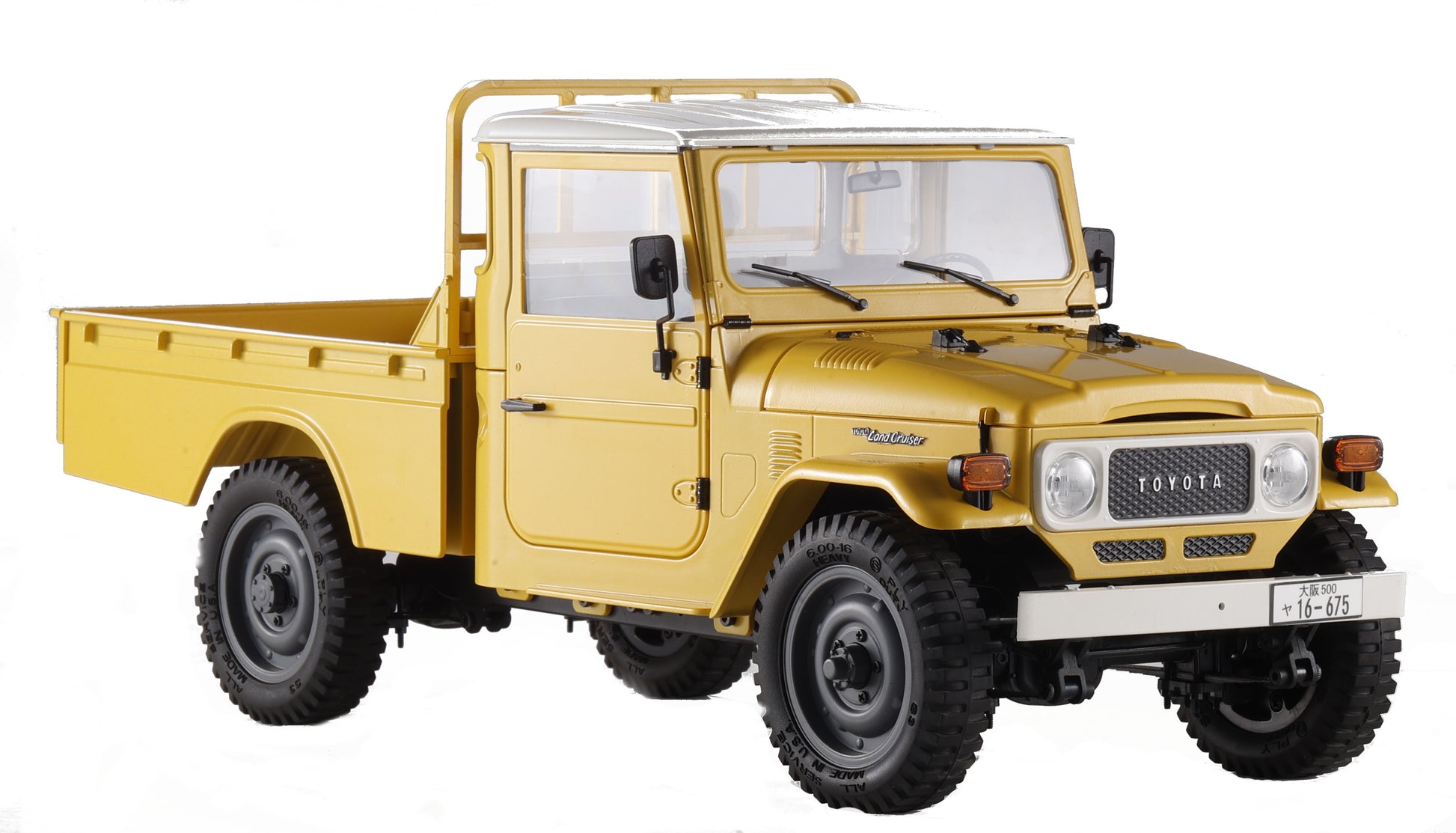 1/12 TOYOTA FJ45 scaler RTR car kit - Yellow