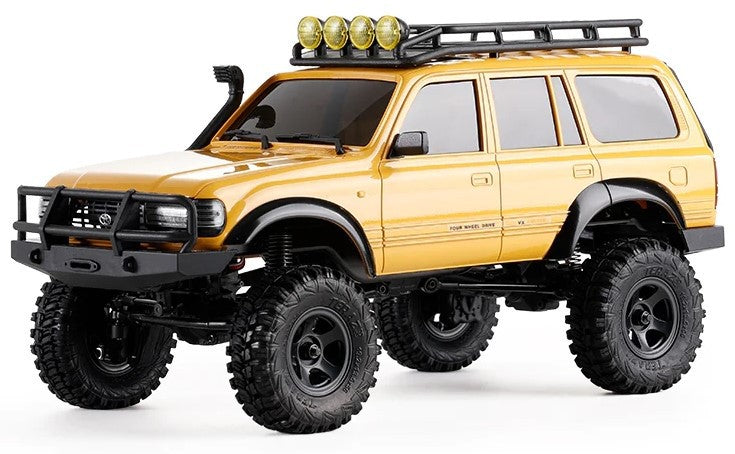 1/18 Toyota LC80 FCX18 scaler RTR car kit - Yellow