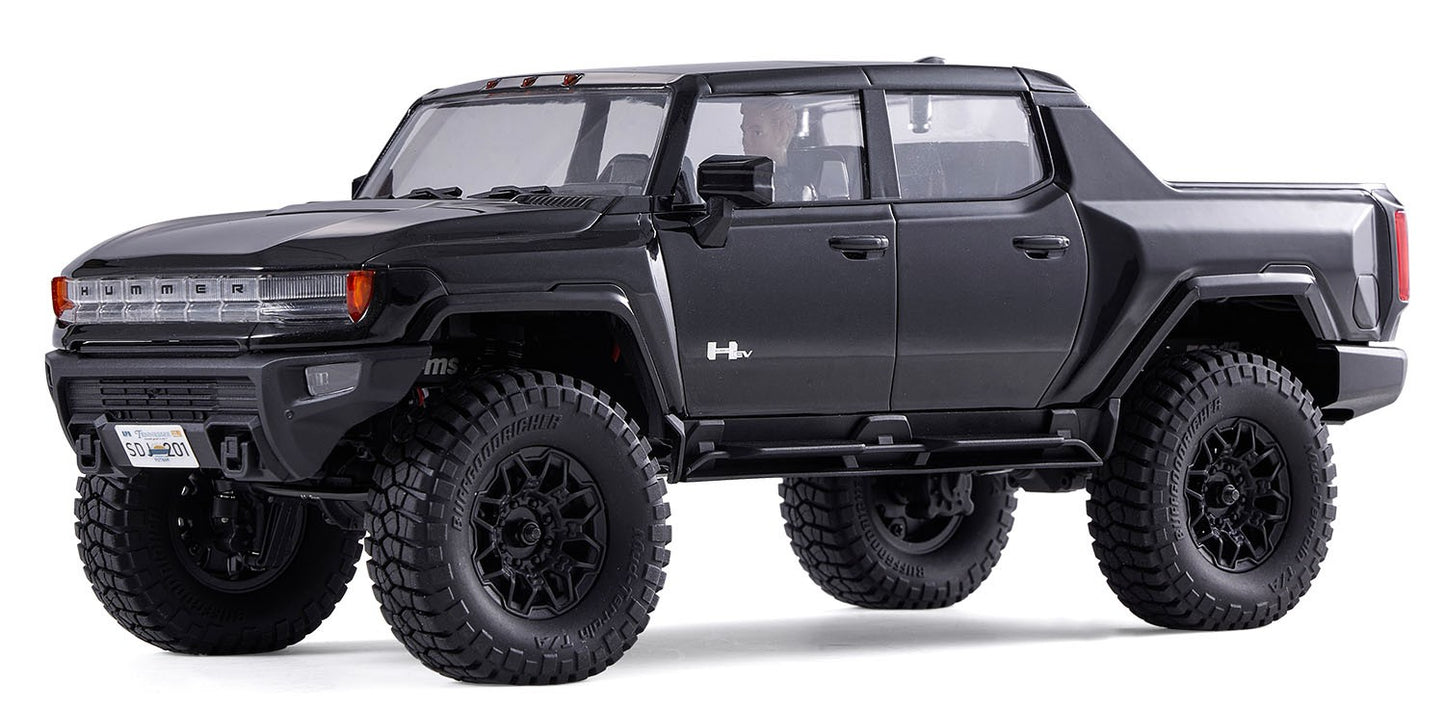 1/18 Hummer EV FCX18 scaler RTR car kit - Black
